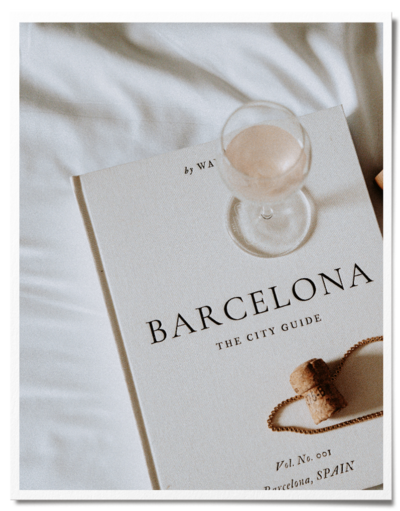 aesthetic coffee table travel book