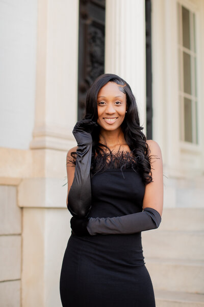 Highschool senior girl
