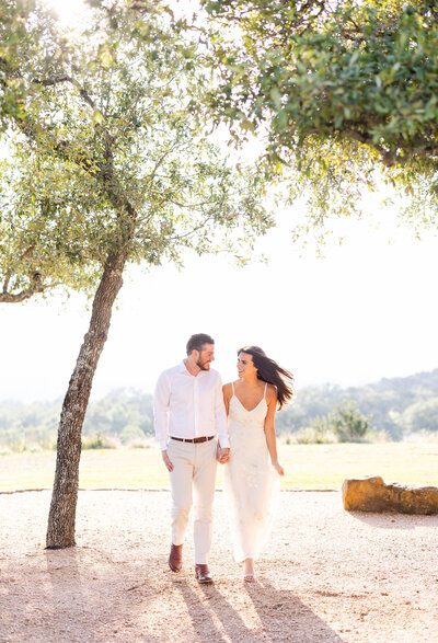 Engagement photos at Das Peach Haus