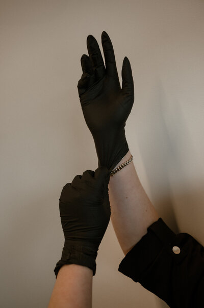 Hairstylist at Beard and Bardot hair salon in Abbotsford, BC