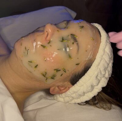 Photo of a woman receiving the Skin Warrior Anti-Aging Facial at Refined Medical NY in East Setauket Long Island, targeting fine lines, wrinkles, and skin rejuvenation as part of the clinic’s advanced facial treatments.
