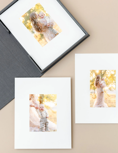 Matted Print Box by Tonaya Noel Photography a photographer in Mckinney Tx