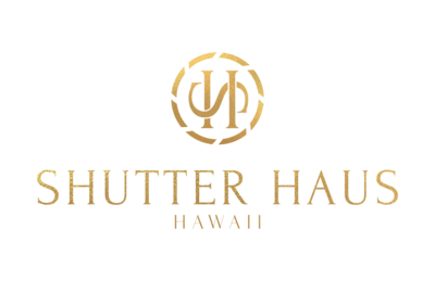 Shutter Haus Logo in Gold