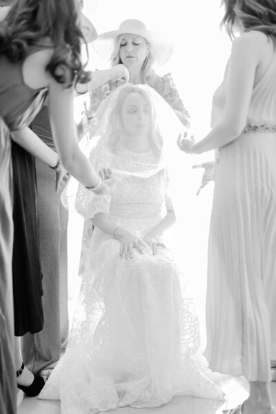 Photo mariage couple sous saule pleureur Normandie
