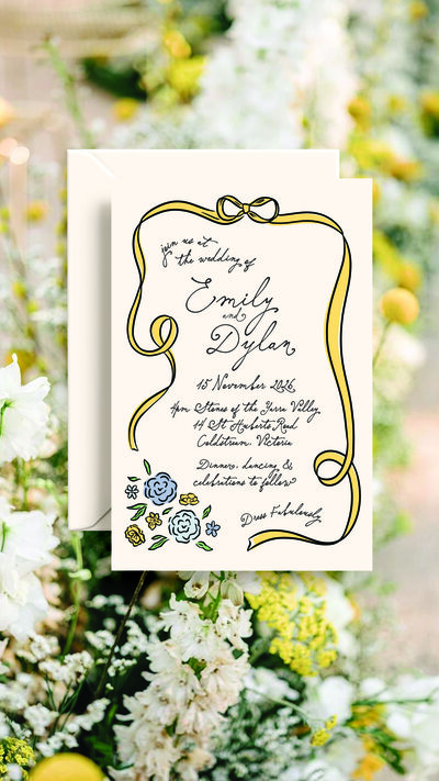 Cloth welcome sign in country club theme