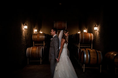 Erica + Steve Winery Wedding | Tin Sparrow Events + Liz Robinson Photography