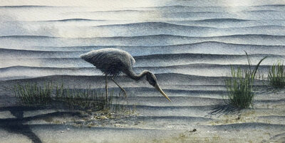 Hunting in Shadows © Alan Shuptrine, Artist