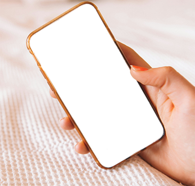 Phone with text messages from the Wisdom Drops
