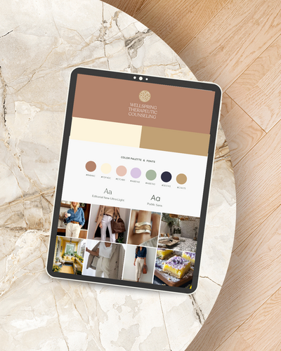 Beige Minimal iPad Mockup Instagram Post