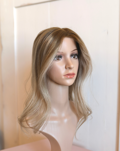 Ashy Blonde Topper 1 canadian wigs