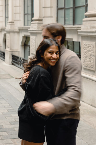 London couple portrait session