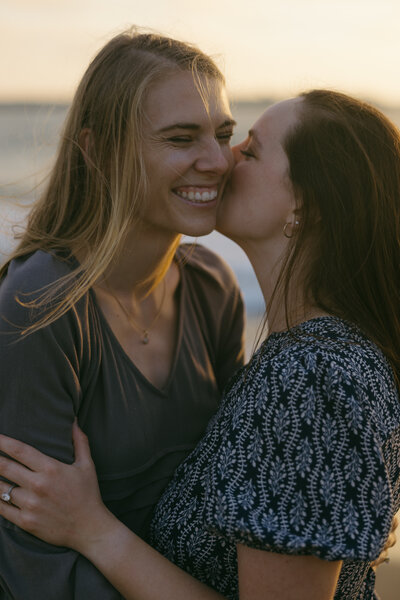 editorial photograph of a couple at their wedding at the Mountain Mermaid in Topanga, CA captured by Los Angeles documentary wedding photographer