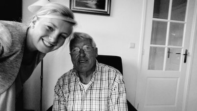 Opa en kleinkind