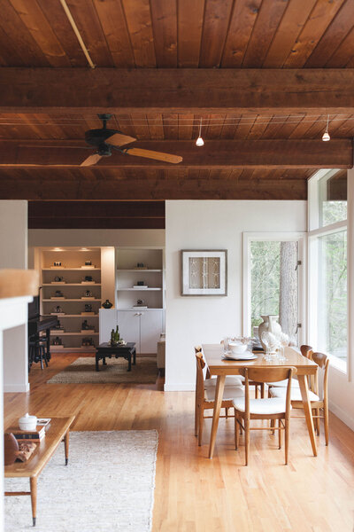 Mid Century Modern dining room