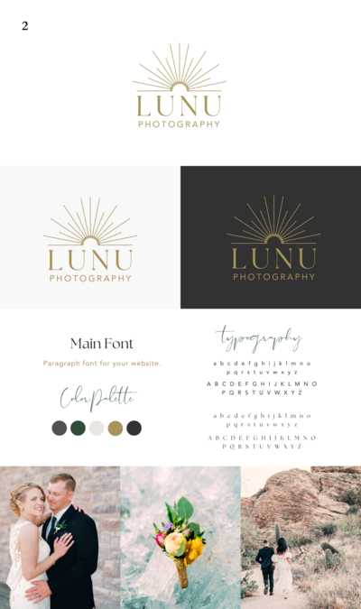 Logo and website design - Lunu10