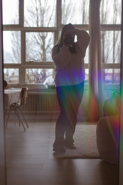 artistic shot of a empowerment photographer