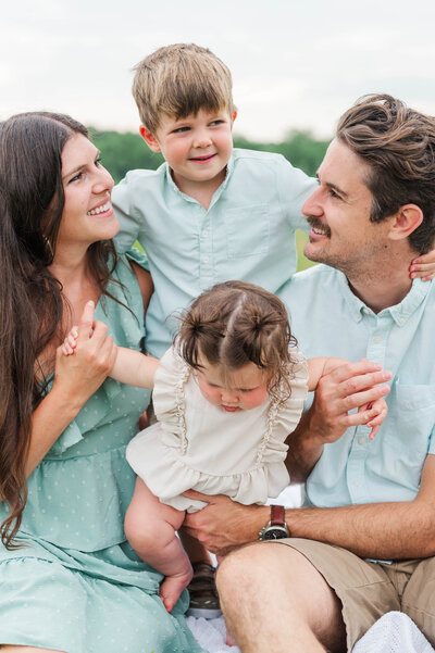 Kentucky couple during their engagement session