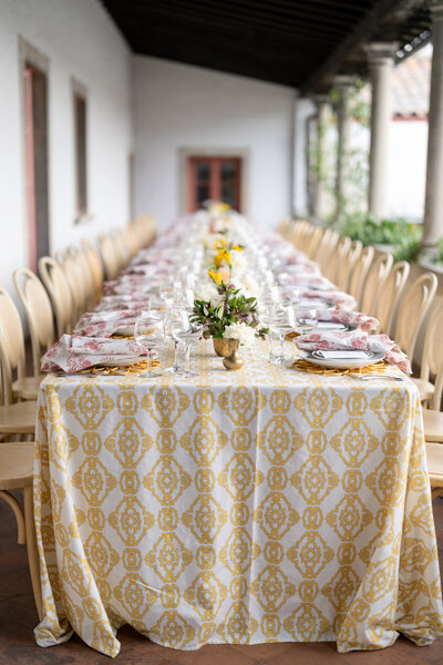 Villa Terrace long banquet stylejpg