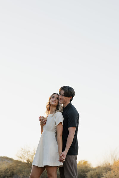 downtown las vegas arts district engagement pictures