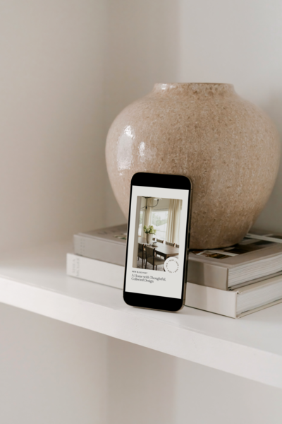 Customizable Showit website templates designed for interior designers, combining clean design with strategic functionality to showcase your portfolio and attract dream clients.