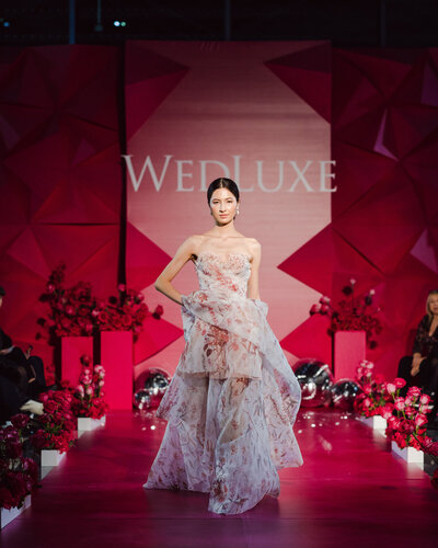 Hermione De Paula at WedLuxe Show 2023 Runway pics by @Purpletreephotography 19