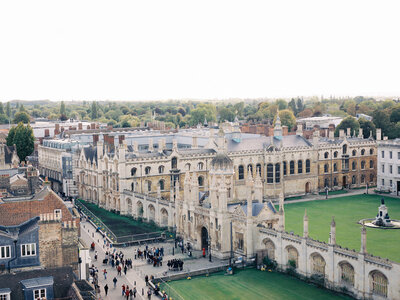 Old-world architecture in Cambridge, England by Katie Stansfield Photography.