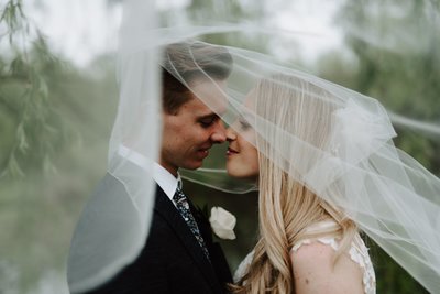 bride-and-groom-under-veil