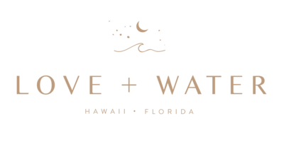 Love + Water Photography Logo Maui