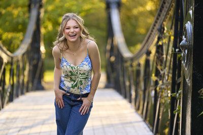 Senior photos in Forest Park St. Louis 