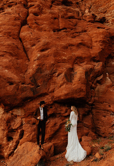 elopement photography in the mountains