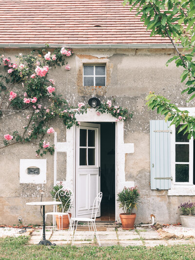 La Fermette du Merle, een charmante vakantiewoning met een grote tuin in de Bourgogne"