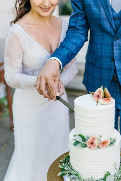 krájení svatebního dort