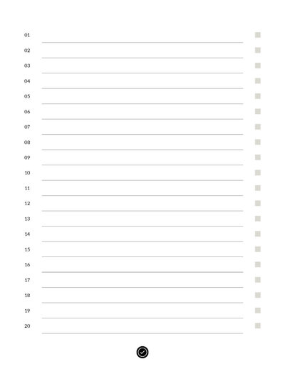Notebook No 04 Digital Planner by Click 2 Plan-5