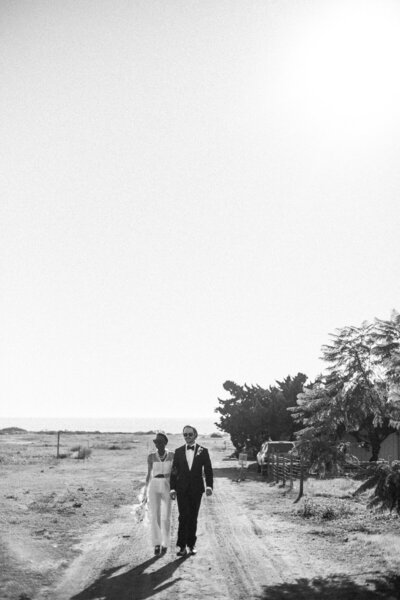 Vogue Bride wearing Sahroo  in Santa Barbara Mo Davis Photography