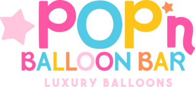 Pop'n Balloon Bar Logo - Balloon Decor in Tampa and Boston