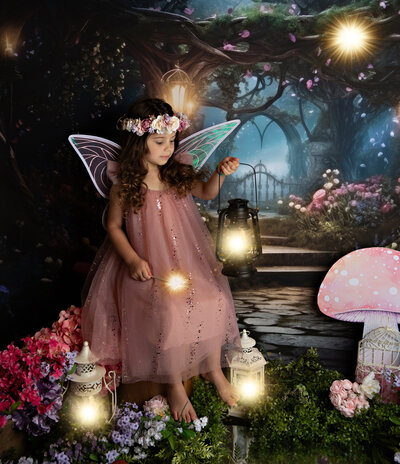 EvaMaganaPhotographyfairymagicalenchantedfairiesnewbornsessiongirlfirstbirthdayphotographysessionstudio (4 of 5)