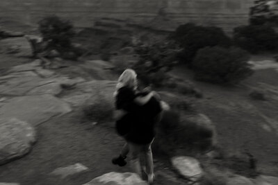 Moab utah engagement session