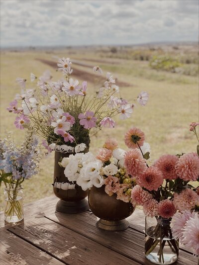floral table arrangement