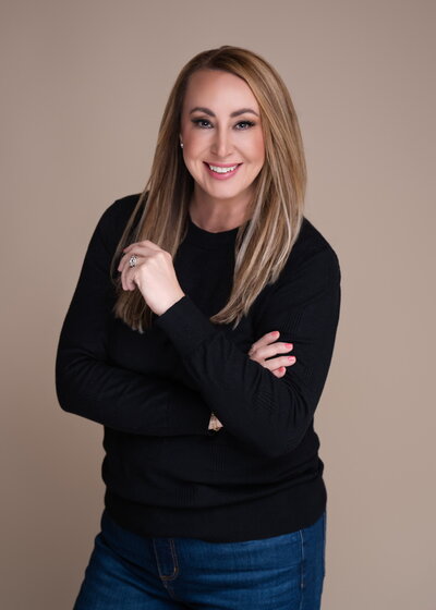 Professional Headshot of Liz Gray, Owner of Adair Photography and Amarillo Fetch