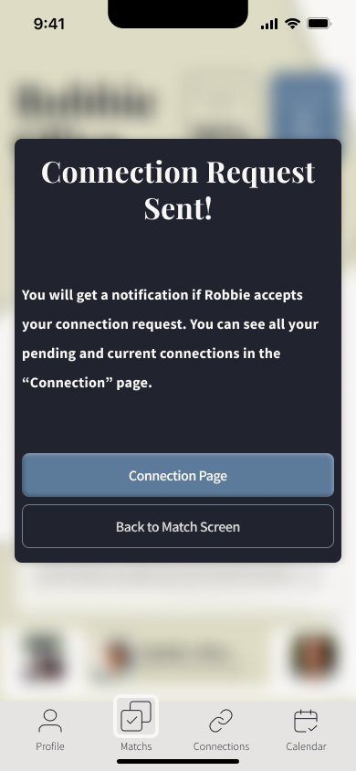 Connection Request Confirmation