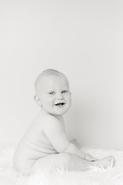 Milestone family photographs by Rochester NY family photographer Emi Rose Studio
