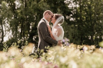 bruiloft op locatie, trouwfotograaf noord holland , Fotografie bij Samantha