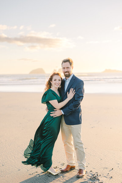 Fall Engagement Session | Cresent City Photographer | Ocean Engagement Session-1