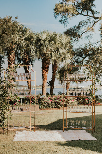 Wilmington sailcloth tent wedding