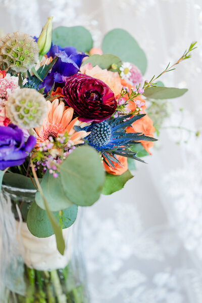 Bridal bouquet at Graylyn Estate Wedding in Winston Salem NC