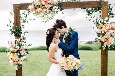 Hawaii Wedding Photographer rings shot