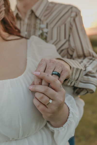 engagement, fort riley, KS, chapel on post, fort riley photographer