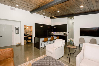 Inside the bridle suite at the Venue at Mountain Shadow Farm, Greeneville, Tennessee