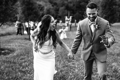 Luxury Portraits by Moving Mountains Photography in NC - Photo of a couple on their wedding day