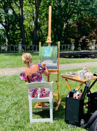 Creative Entrepreneur Mural Artist Your Artsy Friend Podcast Host Inspirational Speaker Colorful Acrylic Painter Cloud Art Enthusiast Art Educator Art Content Creator